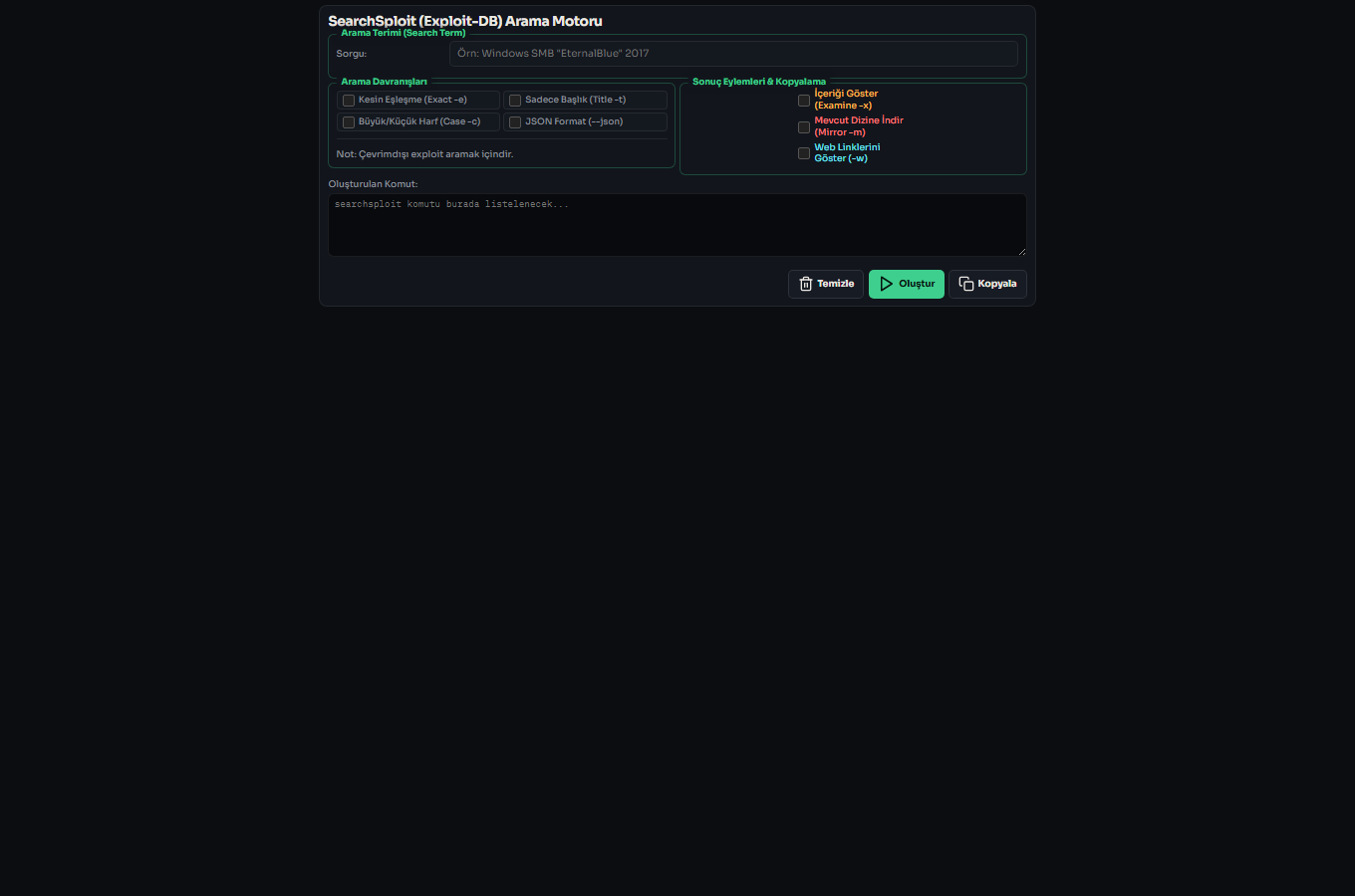 Searchsploit